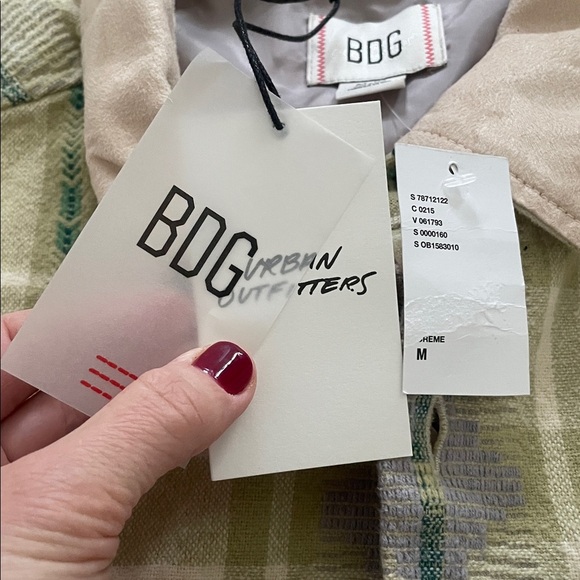 NWT- BDG Robbie Crafted Western Overshirt- Medium - Picture 14 of 14